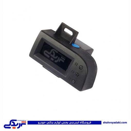 پژو ساعت دیجیتال سمند با LCD سفید2 دکمه ایساکو 880201202