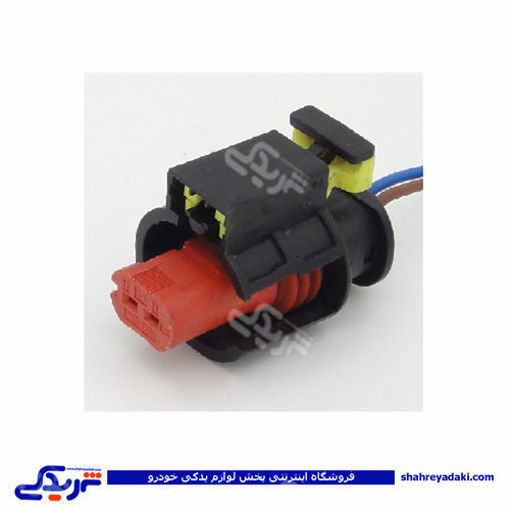 پژو سوکت شیر برقی 2 فیش سمند EF7 9000143241