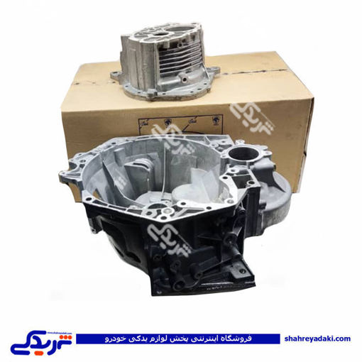 پژو پوسته گیربکس و کلاچ 405 SLX کامل ایساکو 370905999